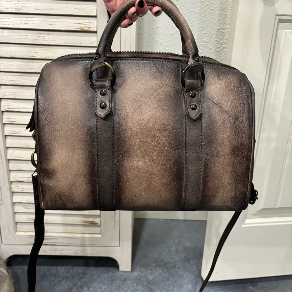 Brown Leather Women’s Satchel Bag NWOT